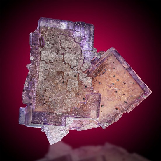 Fluorite-Denton Mine | Harris Creek | Hardin Co. | Illinois | USA